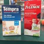 Infant Tylenol or Tempra drops